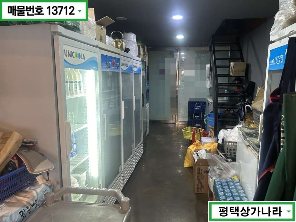 경기 평택시 동삭동 법원 먹자 골목 위치 유동인구 활발한 1층 상가 임대 매물 월세 매물번호 13712 사진 4