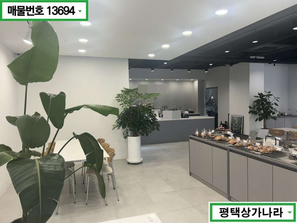 경기 평택시 합정동 카페 하기 좋은 곳! 배미지구 내 깔끔한 인테리어 보유한 1층 상가 임대 월세 매물번호 13694 사진 3