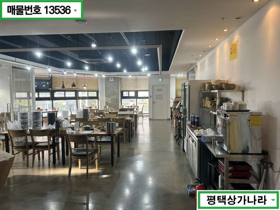 경기 평택시 비전동 소사벌 상업지구 위치 유동인구 확보 넉넉한 사이즈 매물 월세 매물번호 13536 사진 2