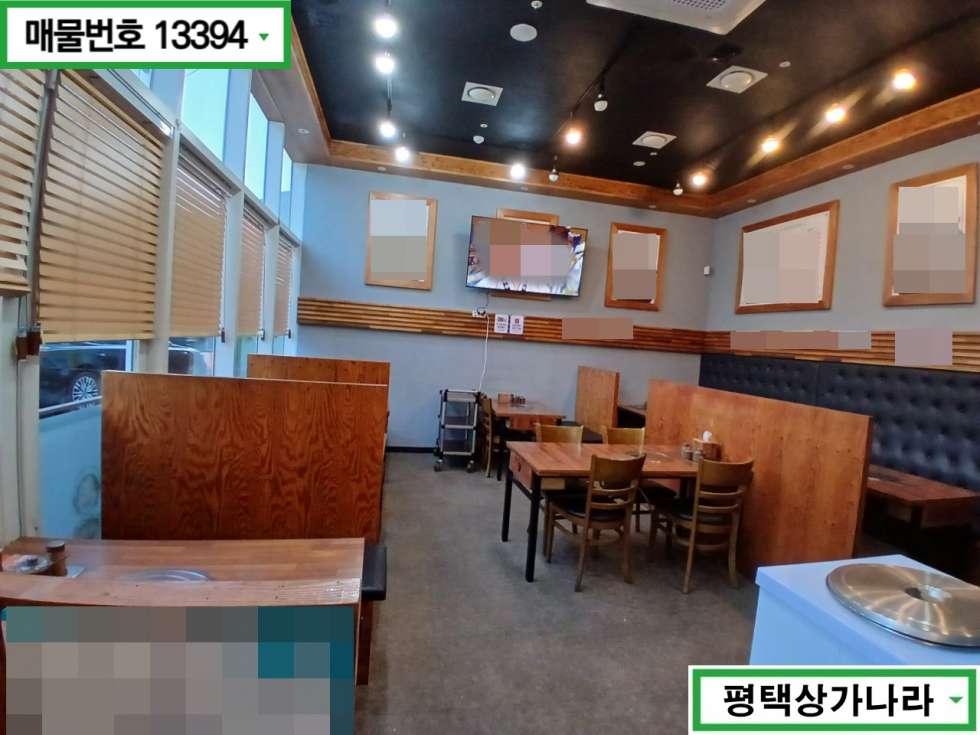 경기 평택시 평택동 단골 다수 확보, 고정수요 충분히 확보된 깔끔, 쾌적한 시설 1층 식당 상가 임대 월세 매물번호 13394 사진 2
