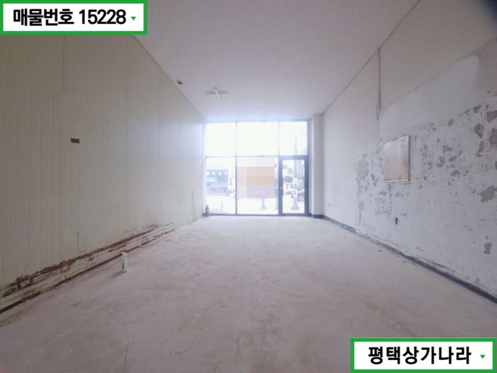 경기 평택시 서정동 서정동 대로변 노출! 횡단보도 바로 앞 1층 상가 임대 월세 매물번호 15228 사진 2