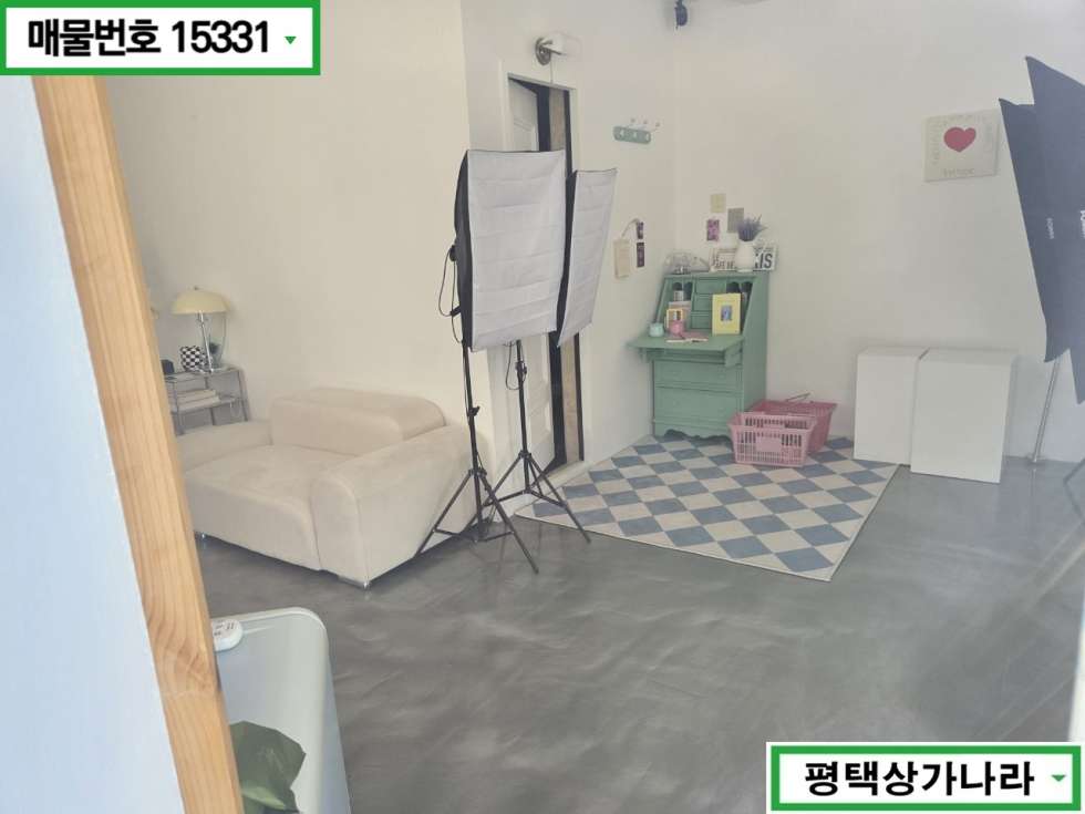 경기 평택시 동삭동 동삭동 배후세대 풍부! 사무실이나 스튜디오로 추천드리는 1층 상가 임대 월세 매물번호 15331 사진 2