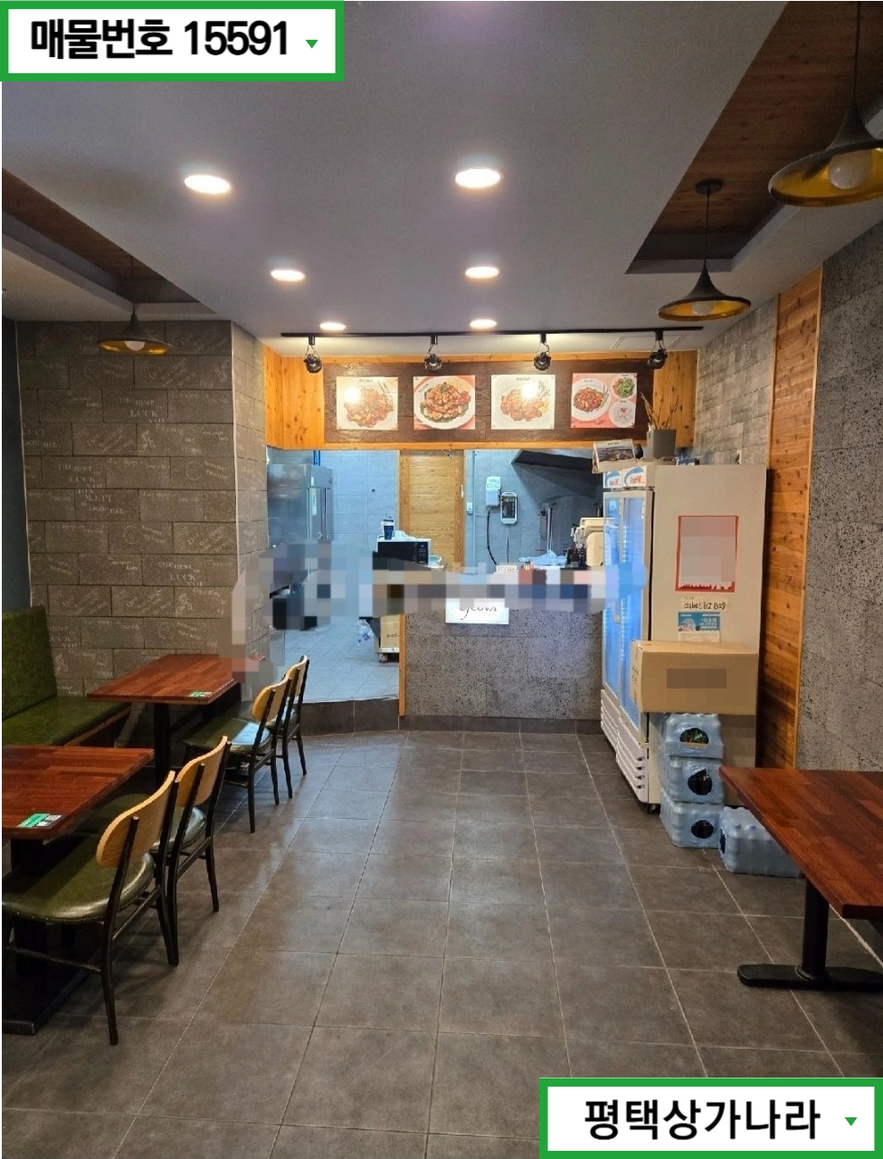 경기 안성시 공도읍 진사리 공도 진사리 상권! 1층 상가 임대, 단골 많고 배달 매출 기대 월세 매물번호 15591 사진 2