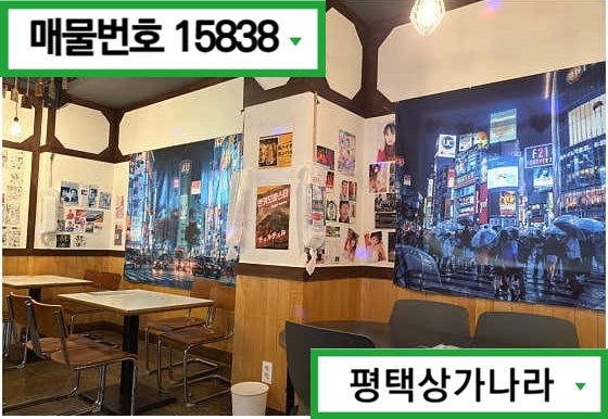 경기 평택시 합정동 합정동 평택역 로데오 먹자상권 위치! 감성·집기 풀옵션 1층 주점(술집) 임대 월세 매물번호 15838 사진 6