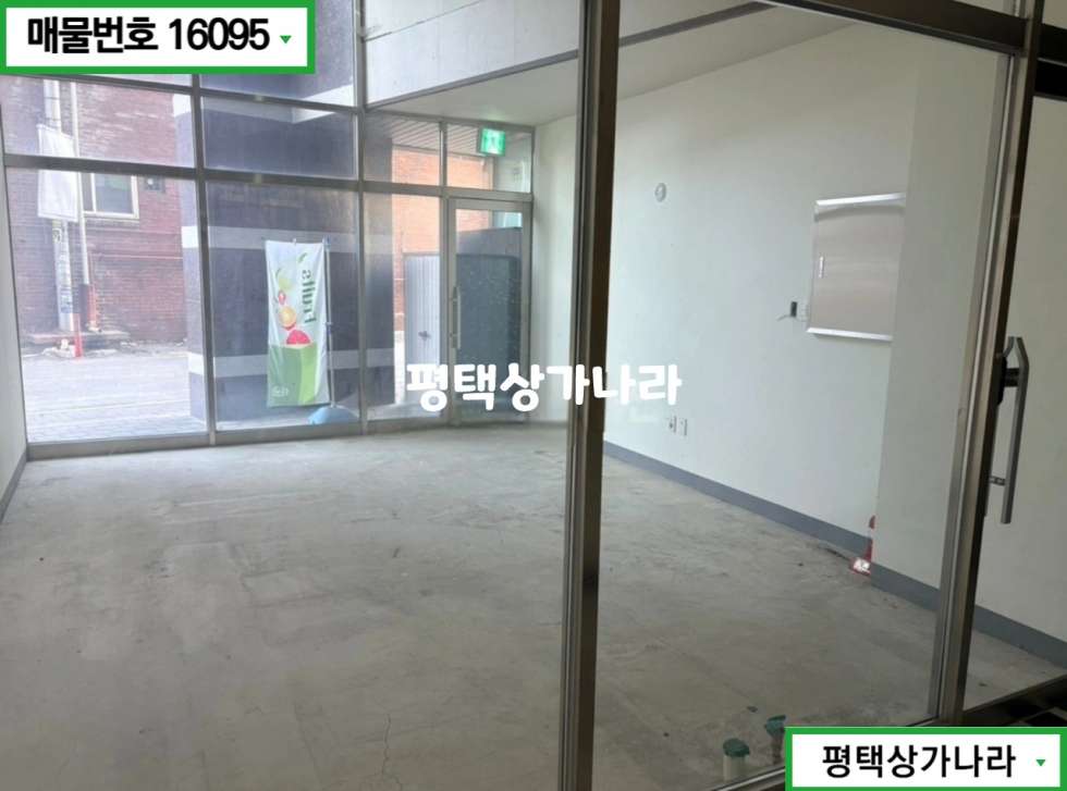경기 평택시 신장동 신장동 k-55정문과 국제중앙시장이 맞닿아 있는 상권의 중심부! 임대료 저렴한 1층 상가 임대 월세 매물번호 16095 사진 3