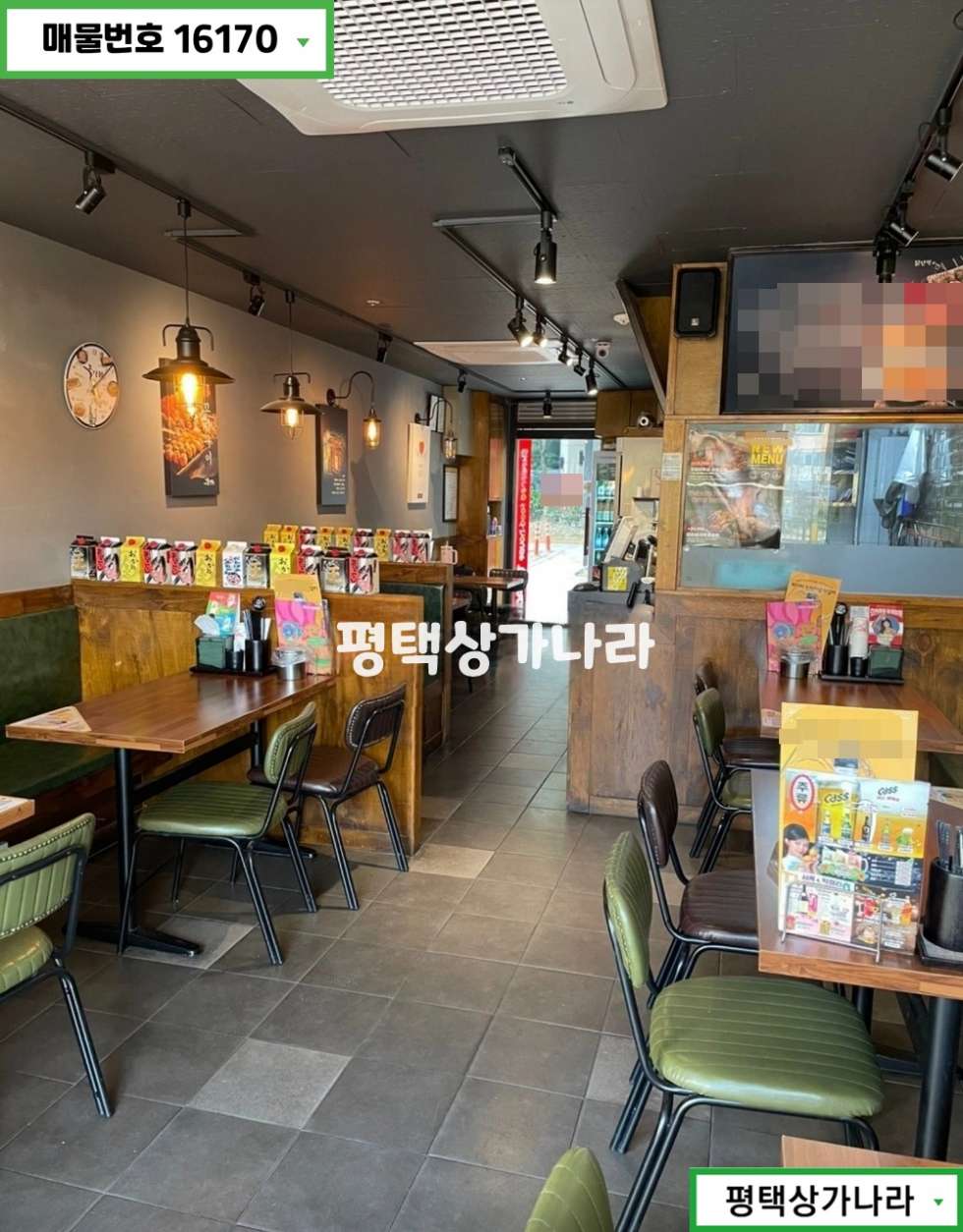 경기 평택시 고덕동 고덕동 대단지 항아리상권 1층 음식점 임대 단골 확보 유리! 월세 매물번호 16170 사진 2