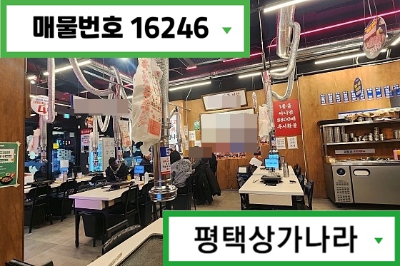 경기 평택시 고덕동 고덕동 무권리 1층 상가 임대 삼성·아파트 더블상권 월세 매물번호 16246 사진 2
