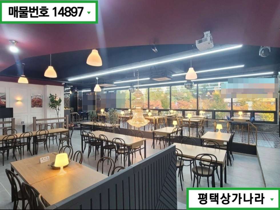 경기 평택시 안중읍 현화리 안중버스터미널 도보권, 대단지아파트 인접!한 2층 식당 임대 월세 매물번호 14897 사진 2