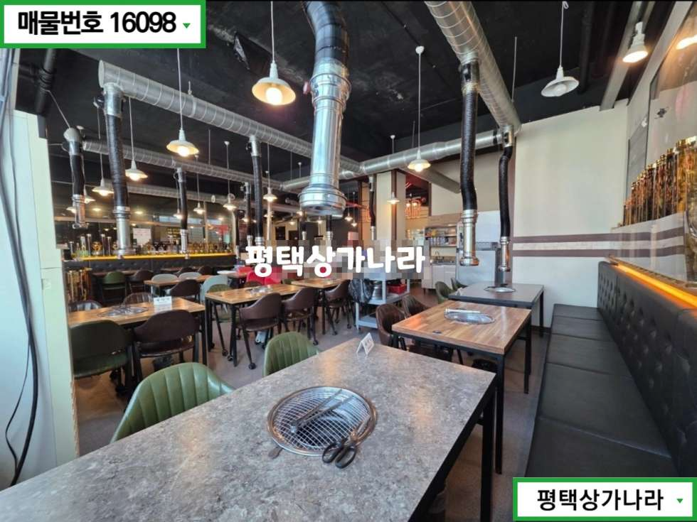 경기 평택시 팽성읍 원정리 [평택 팽성읍] 대박 무권리 미군부대 동창게이트 앞 대로변 1층 음식점 상가 임 월세 매물번호 16098 사진 2